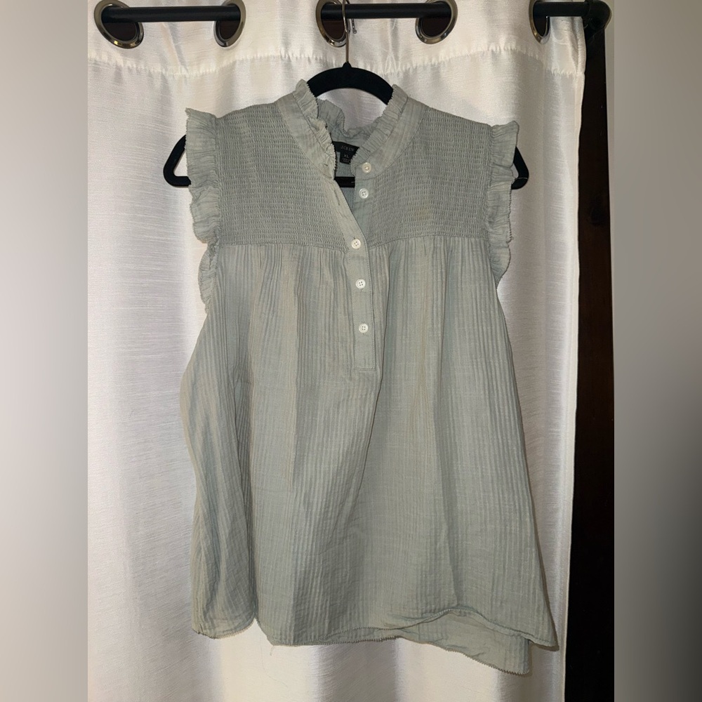 J Crew Garden Top Soft Gauze Size XL